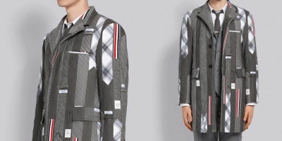 Coat Aneh Ini Terbuat dari Dasi, Harganya Selangit!